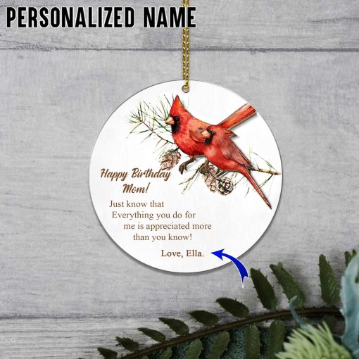 Customized Birthday Gift Ornament HXHM170602