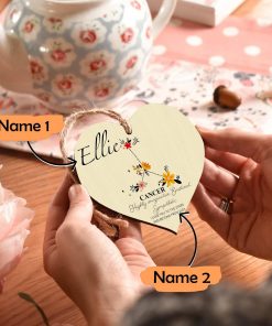 Personalised Cancer Sign Ornament QFHY250606