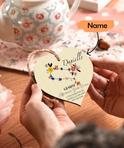 Personalised Gemini Sign Ornament QFHY250608
