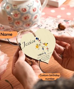 Personalised Virgo Sign Ornament QFHY250615