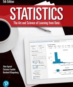 Statistics: The Art and Science of Learning from Data 5th Edition – PDF ebook
