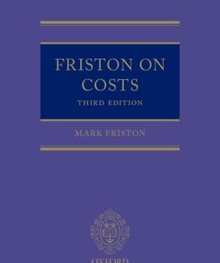 Friston on Costs 3rd Edition – PDF ebook