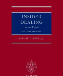 Insider Dealing: Law and Practice 2nd Edition – PDF ebook