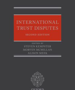 International Trust Disputes 2nd Edition – PDF ebook