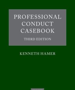 Professional Conduct Casebook 3rd Edition Third Edition – PDF ebook