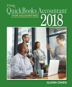 Using QuickBooks Accountant 2018 for Accounting 16th Edition – PDF ebook