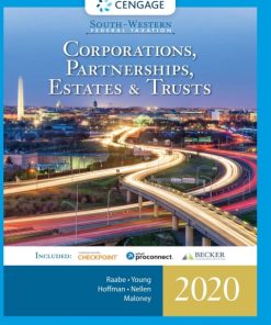 South-Western Federal Taxation 2020: Corporations, Partnerships, Estates and Trusts 43rd Edition – PDF ebook