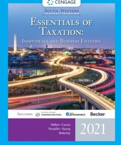 South-Western Federal Taxation 2021: Essentials of Taxation: Individuals and Business Entities 24th Edition – PDF ebook