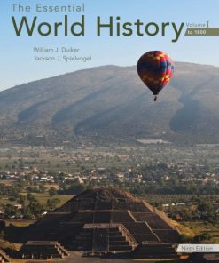 The Essential World History, Volume I: To 1800 9th Edition – PDF ebook