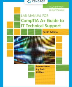 Lab Manual for CompTIA A Guide to IT Technical Support 10th Edition – PDF ebook