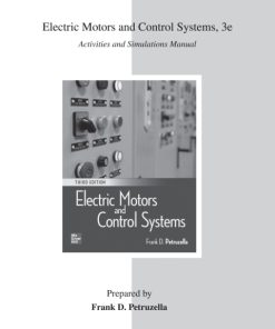 Activities Manual for Electric Motors and Control Systems 3rd Edition – PDF ebook