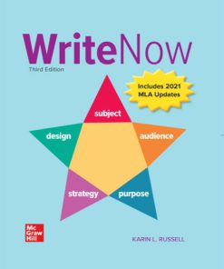 Write Now 2021 MLA Update 3rd Edition – PDF ebook