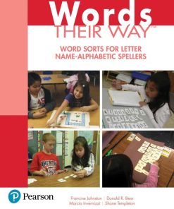 Words Their Way: Word Sorts for Letter Name – Alphabetic Spellers 3rd Edition – PDF ebook