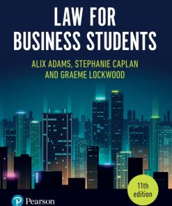 Law for Business Students 11th Edition – PDF ebook