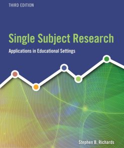 Single Subject Research 3rd Edition – PDF ebook