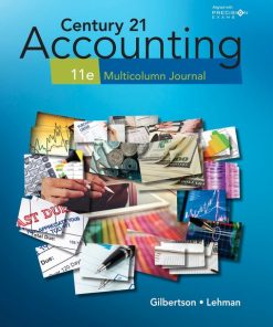 Century 21 Accounting: Multicolumn Journal 11th Edition – PDF ebook