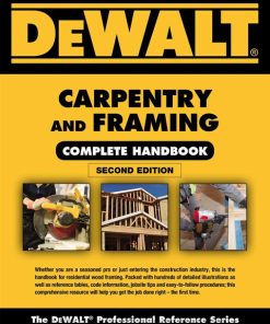 DEWALT Carpentry and Framing Complete Handbook 2nd Edition – PDF ebook