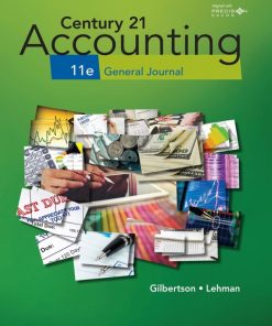 Century 21 Accounting: General Journal 11th Edition – PDF ebook