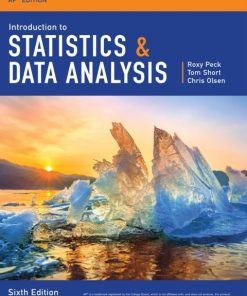 Introduction to Statistics and Data Analysis, AP Edition 6th Edition – PDF ebook