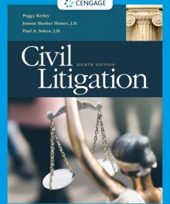 Civil Litigation 8th Edition – PDF ebook