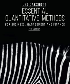 Essential Quantitative Methods: For Business, Management and Finance 7th Edition – PDF ebook