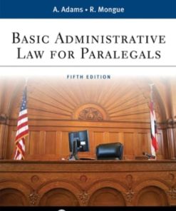 Basic Administrative Law for Paralegals 5th edition – PDF ebook