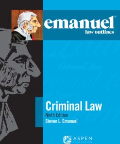Emanuel Law Outlines for Criminal Law 9th Edition – PDF ebook