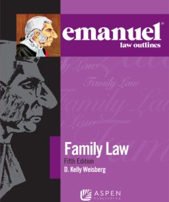 Emanuel Law Outlines for Family Law 5th Edition – PDF ebook