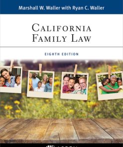 California Family Law 8th Edition – PDF ebook