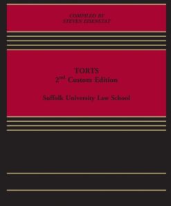 Torts: Custom Edition 2nd Edition – PDF ebook