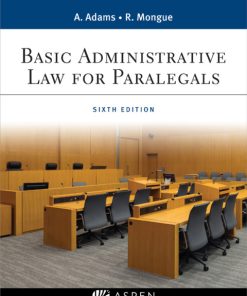 Basic Administrative Law for Paralegals 6th Edition – PDF ebook