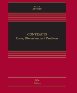 Contracts: Cases, Discussion and Problems 5th Edition – PDF ebook