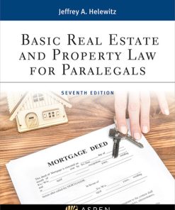 Basic Real Estate and Property Law for Paralegals 7th Edition – PDF ebook