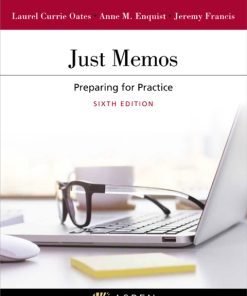 Just Memos: Preparing for Practice 6th Edition – PDF ebook