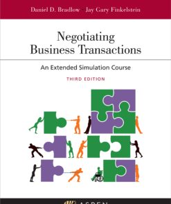 Negotiating Business Transactions: An Extended Simulation Course 3rd Edition – PDF ebook