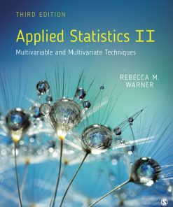 Applied Statistics II: Multivariable and Multivariate Techniques 3rd Edition – PDF ebook