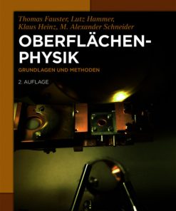 Oberflächenphysik: Grundlagen und Methoden 2nd Edition – PDF ebook